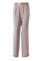 Pantalon slim elasticitate mărime normală maro FRANCE RIVOIRE femeie