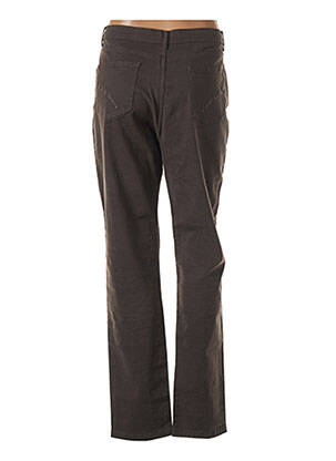 Pantalon slim elasticitate mărime normală maro IMPAQT femeie