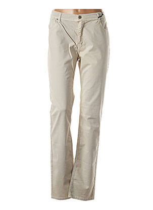 Pantalon slim bej IMPAQT femeie