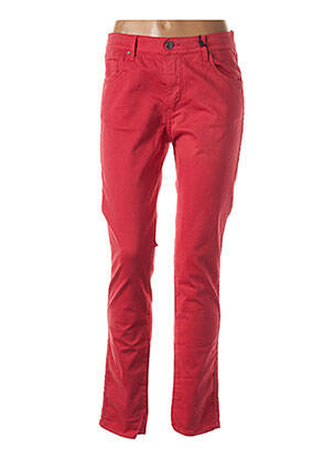 Pantalon slim roșu IMPAQT femeie