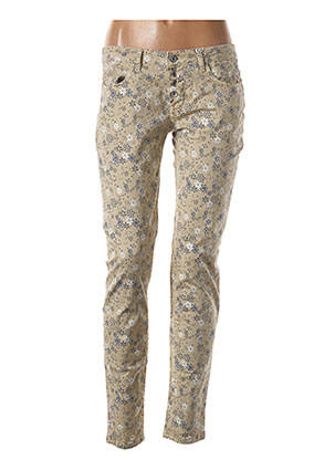 Blugi cu croială slim bej RINASCIMENTO femeie