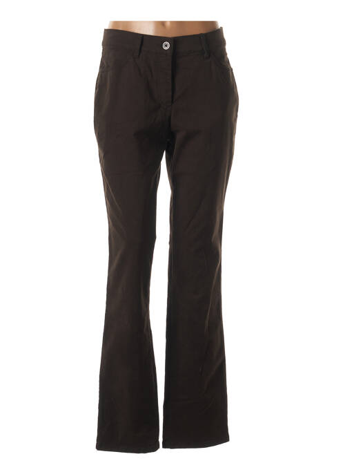 Pantalon slim maro GERKE MY PANTS femeie