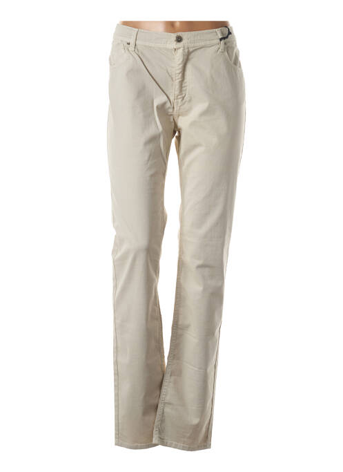 Pantalon slim bej IMPAQT femeie