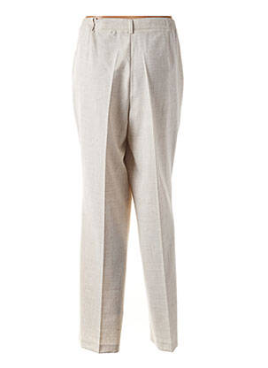 Pantalon drept elasticitate mărime normală bej GERKE MY PANTS femeie