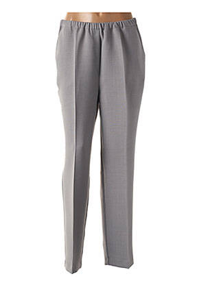 Pantalon drept elasticitate mărime normală gri GERKE MY PANTS femeie