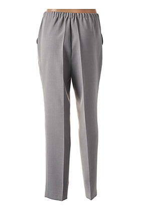 Pantalon drept elasticitate mărime normală gri GERKE MY PANTS femeie
