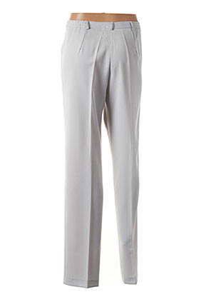 Pantalon slim talie înaltă talie înaltă gri COSTURA 40 femeie