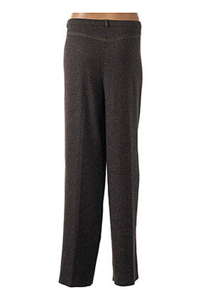 Pantalon drept elasticitate mărime normală maro PAUPORTÉ femeie
