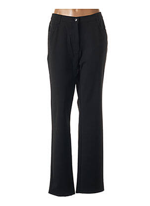 Pantalon drept țesătură crep mărime normală negru PIONEER femeie