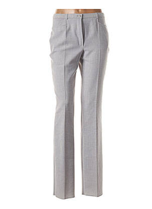 Pantalon slim talie elastică mărime normală gri PAUPORTÉ femeie