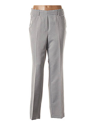 Pantalon slim talie elastică mărime normală gri GERKE MY PANTS femeie