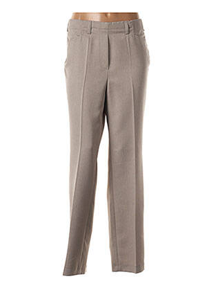 Pantalon slim maro GERKE MY PANTS femeie