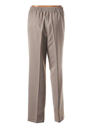 Pantalon slim talie elastică mărime normală maro GERKE MY PANTS femeie