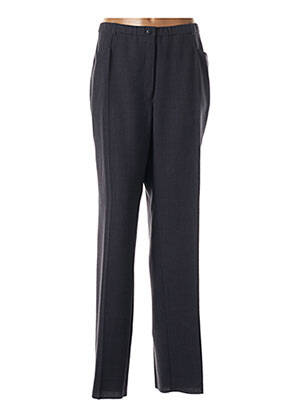 Pantalon drept talie elastică mărime normală albastru PAUPORTÉ femeie