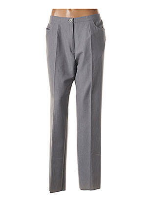 Pantalon slim talie înaltă talie înaltă gri GRIFFON femeie