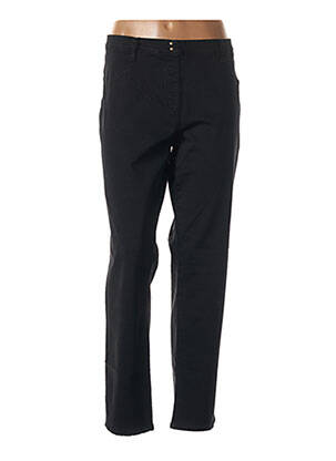 Jegging țesătură poplin mărime normală negru EAST DRIVE femeie