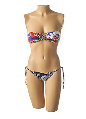 Costum de baie din două piese albastru MISS BIKINI femeie