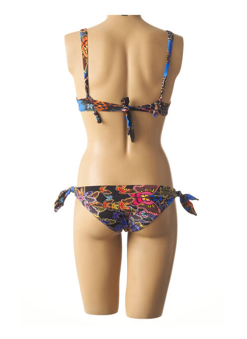 Costum de baie din două piese albastru MISS BIKINI femeie