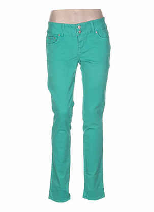 Blugi cu croială dreaptă verde LTB femeie