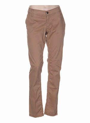 Pantalon chino talie joasă talie joasă maro MELTIN'POT femeie