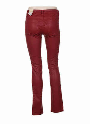 Pantalon slim mărime normală mărime normală roșu WAS femeie