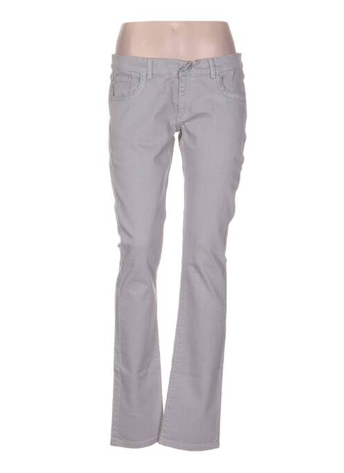 Blugi cu croială dreaptă gri SANDRO femeie