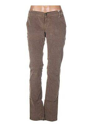 Pantalon slim talie joasă talie joasă bej MELTIN'POT femeie