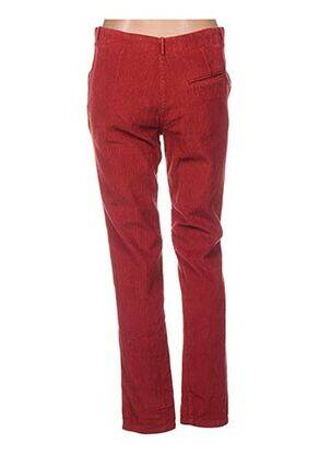 Pantalon slim talie înaltă talie înaltă roșu LAURENCE DOLIGE femeie