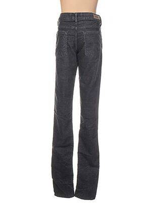 Pantalon slim talie joasă talie joasă gri REIKO femeie