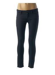 Pantalon slim talie joasă talie joasă albastru ACQUAVERDE femme