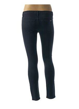 Pantalon slim talie joasă talie joasă albastru ACQUAVERDE femeie