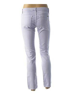 Pantalon 7/8 elasticitate talie joasă violet ACQUAVERDE femeie