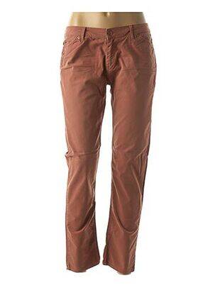 Pantalon drept portocaliu REIKO femeie