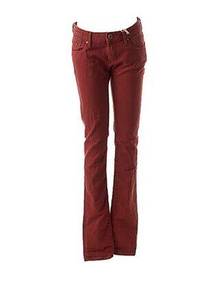 Blugi cu croială slim portocaliu MAISON SCOTCH femeie