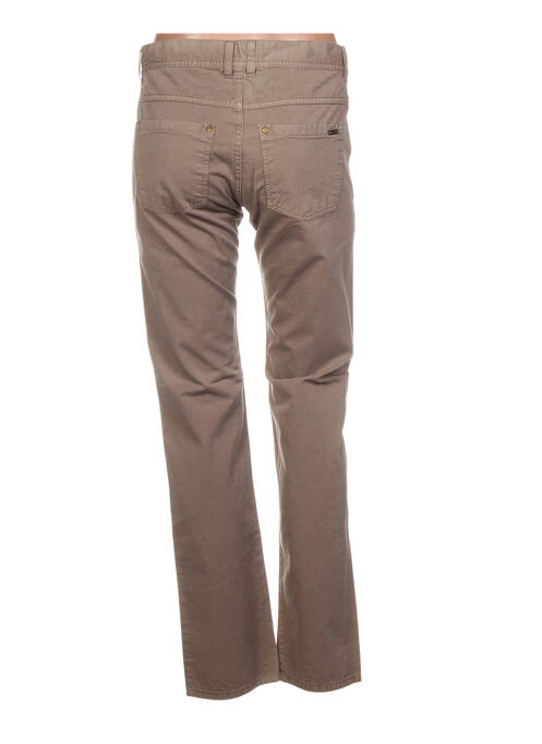 Pantalon slim bej ACQUAVERDE femeie