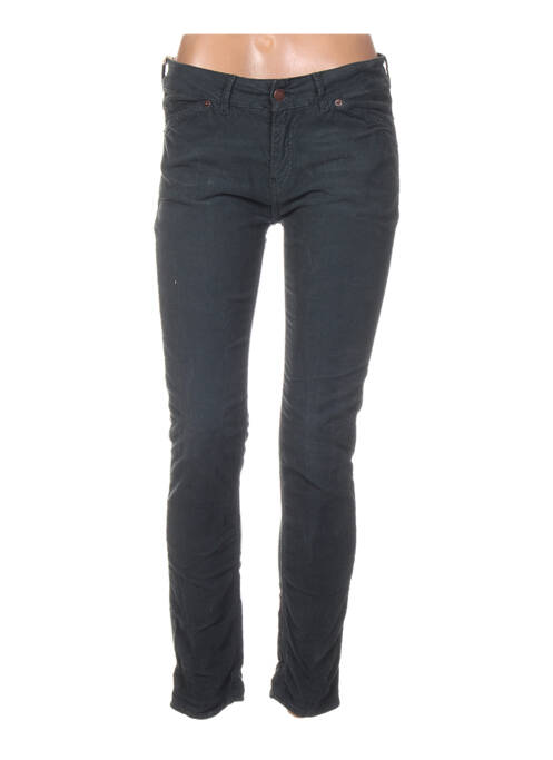 Pantalon slim verde REIKO femeie