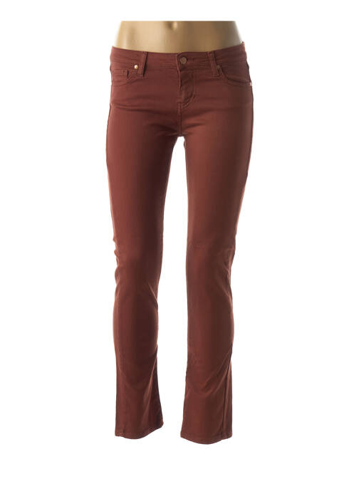 Pantalon slim maro DES PETITS HAUTS femeie