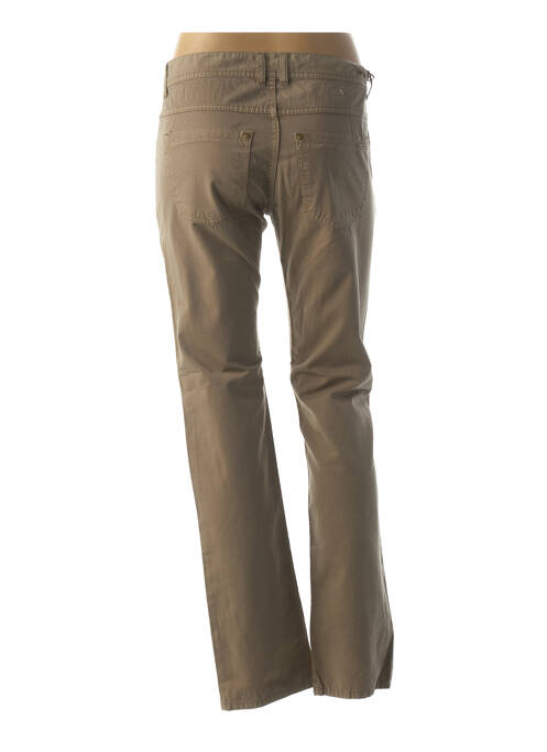 Pantalon drept maro ACQUAVERDE femeie