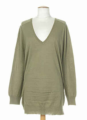 Pulover tunică verde DIABLESS femeie