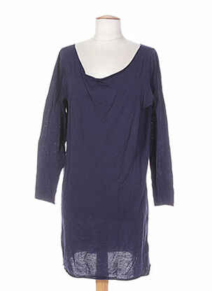 Pulover tunică albastru DIABLESS femeie