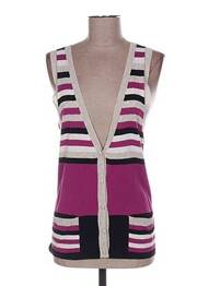 Vestă fără mâneci buzunare roz AMERICAN RETRO femme