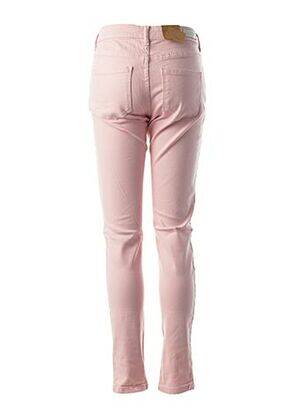 Pantalon slim talie joasă talie joasă roz MAISON SCOTCH femeie