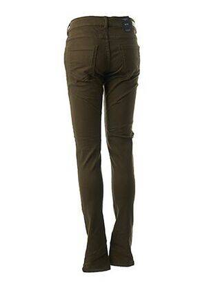 Pantalon slim talie joasă talie joasă verde SCOTCH & SODA femeie