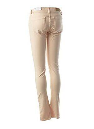 Pantalon slim conic mărime normală roz REIKO femeie