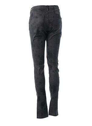 Pantalon slim talie joasă talie joasă gri MAISON SCOTCH femeie