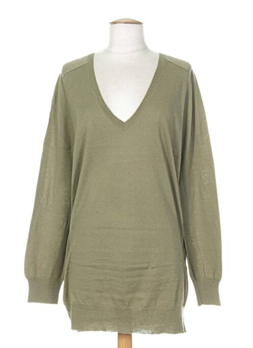 Pulover tunică verde DIABLESS femeie