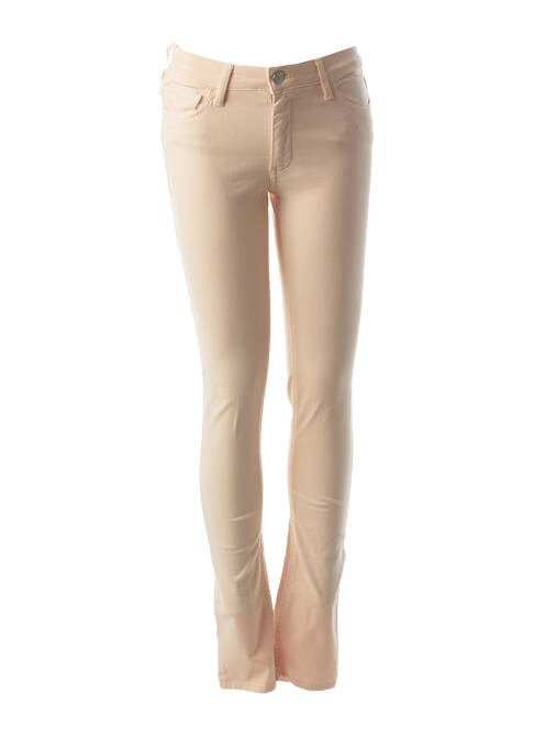 Pantalon slim roz REIKO femeie