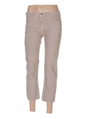 Pantalon 7/8 bej ACQUAVERDE femeie