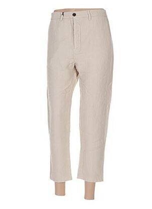 Pantalon 7/8 mărime normală mărime normală bej TRUE NYC femeie