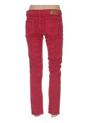 Pantalon slim talie joasă talie joasă roșu LEON & HARPER femeie
